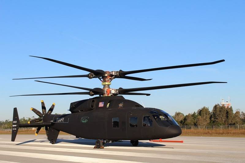 Новейший американский вертолет SB 1 Defiant прошёл очередной этап испытаний