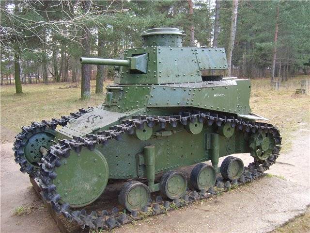 Первенцы советского танкостроения:  «Рено Русский» и МС-1