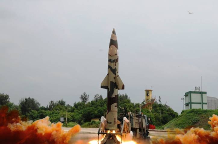 Индия испытала ракету-перехватчик PDV