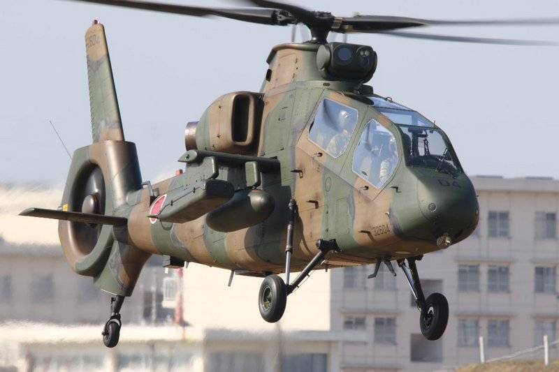 Японские вертолёты OH-1 возобновили полёты после четырёх лет простоя