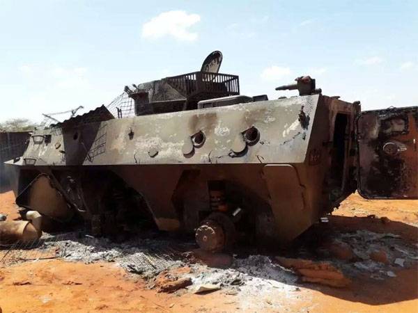 БТР Type 92 китайского производства были уничтожены боевиками на юге Кении
