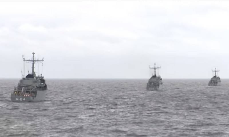Военно-морские силы прибалтийских стран признали беспомощными