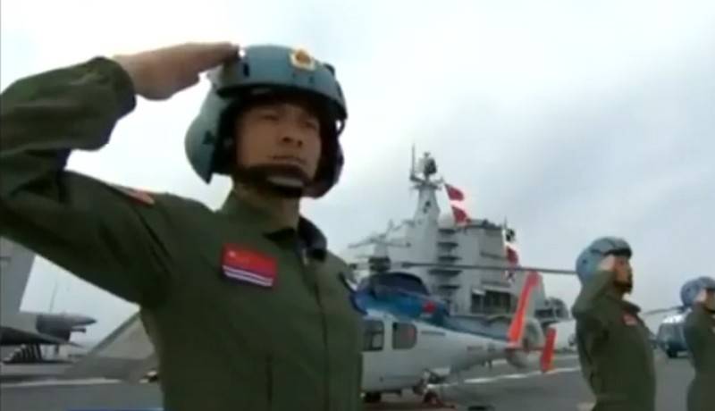 В Китае рассказали про военно-морской парад в честь 70-летия ВМС НОАК