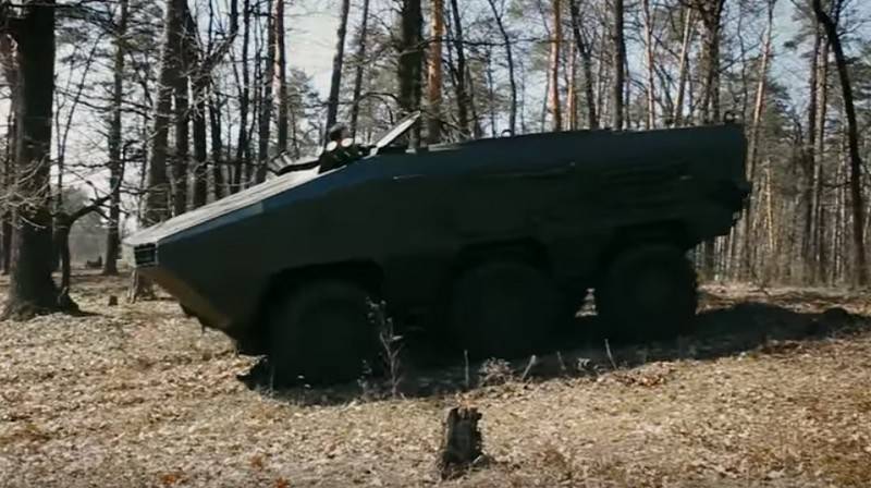 На Украине предложили проект новой боевой машины для морской пехоты