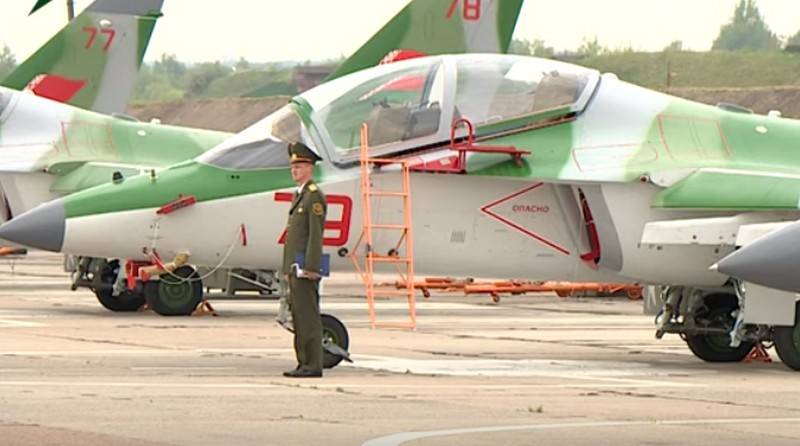 Белоруссия получила еще четыре учебно-боевых Як-130