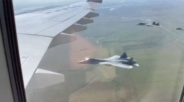 В Китае заявлено, что для лучшей рекламы Су-57 Путин должен был сесть в истребитель