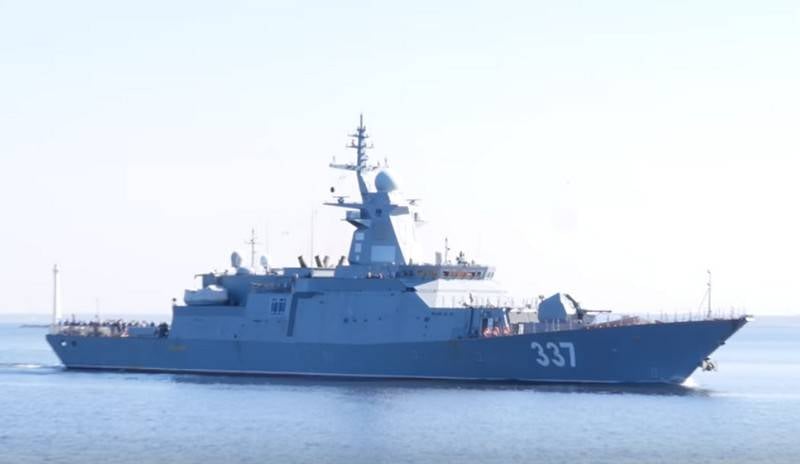 Корвет "Гремящий" и фрегат "Адмирал Касатонов" продолжили ходовые испытания
