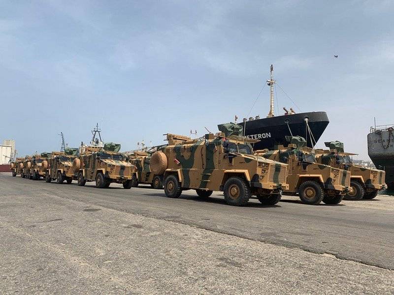 Турция поставила в Ливию партию MRAP Kirpi II и Vuran