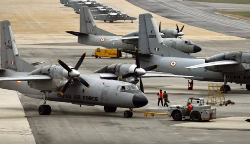 Военно-транспортный Ан-32 ВВС Индии пропал с экранов радаров