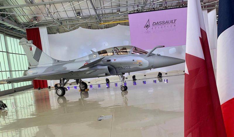 ВВС Катара получили первую партию истребителей Dassault Rafale