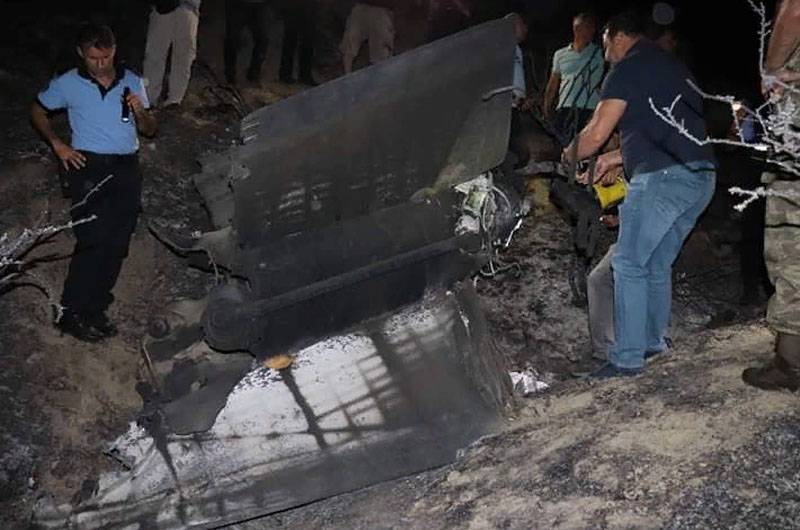После налета ВВС Израиля на Сирию на Кипре рухнул неизвестный летательный аппарат