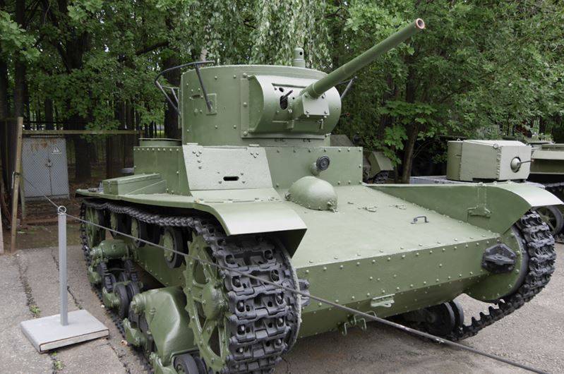 Лёгкие танки СССР в предвоенный период