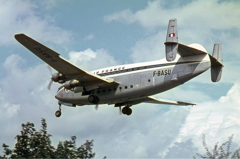 Французский транспортный самолёт Breguet Br.765 Sahara