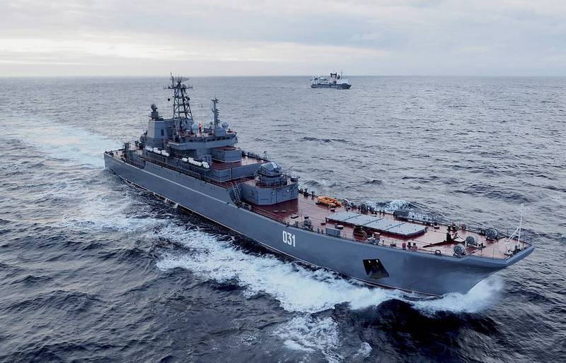 БДК Северного флота отработает снабжение военных баз на всем Севморпути