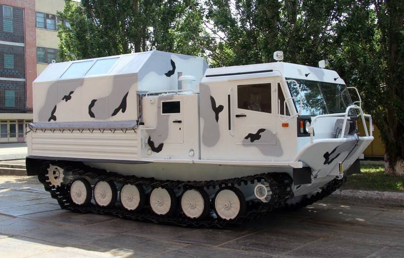 В Кургане разрабатывают новую боевую машину на базе вездехода ТМ140
