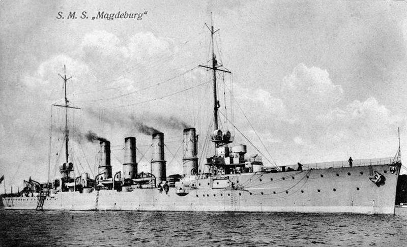 Тайна крейсера "Магдебург". Германский секретный код