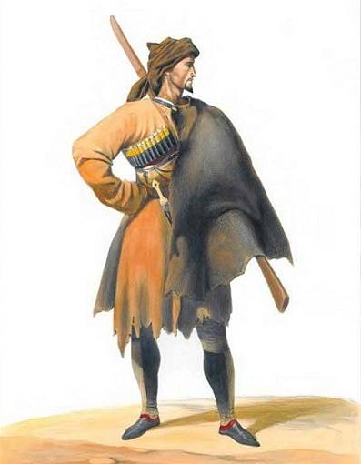 Горская милиция первой половины XIX века