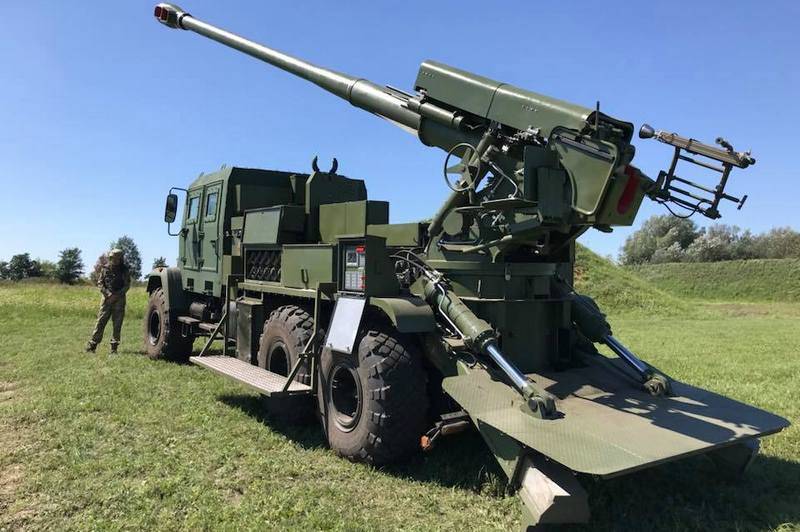 На Украине анонсировали продолжение испытаний 155-мм САУ "Богдана"