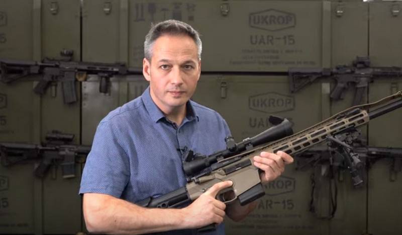 На Украине показали новую снайперскую винтовку собственной разработки UAR-10