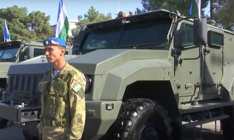 Узбекистан закупил в России крупную партию броневиков "Тайфун-К" 4Х4