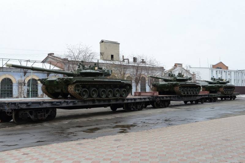 Минобороны получило партию модернизированных танков Т-80БВМ