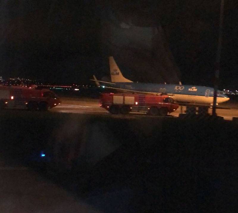 В аэропорту Амстердама был получен сигнал о захвате авиалайнера
