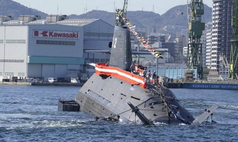 В Японии спущена на воду последняя в серии ДЭПЛ класса "Сорю" для ВМС страны