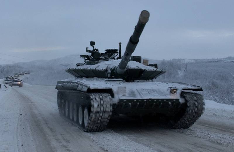 200-я ОМСБр СФ закончила перевооружение на модернизированные Т-80БВМ