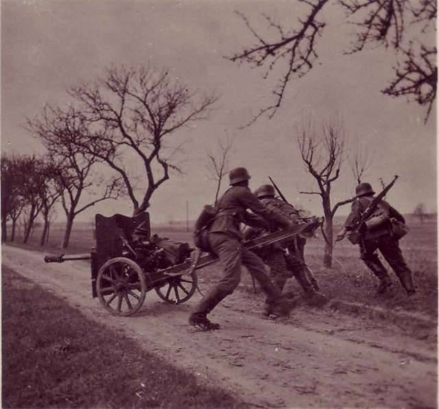 Трофейные австрийские, чехословацкие и польские противотанковые орудия в ВС Германии во Вторую мировую