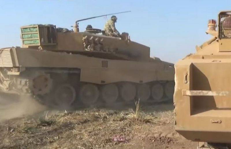 На вооружении боевиков в провинции Идлиб появились немецкие ОБТ «Леопард 2»