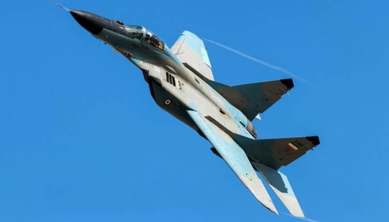 МиГ-29 ВВС Ирана разбился возле Азербайджана