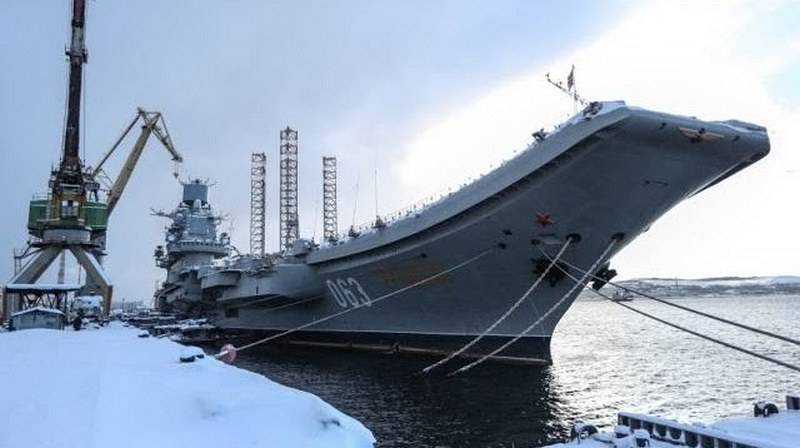 В ОСК уточнили сроки установления точного ущерба ТАВКР «Адмирал Кузнецов»