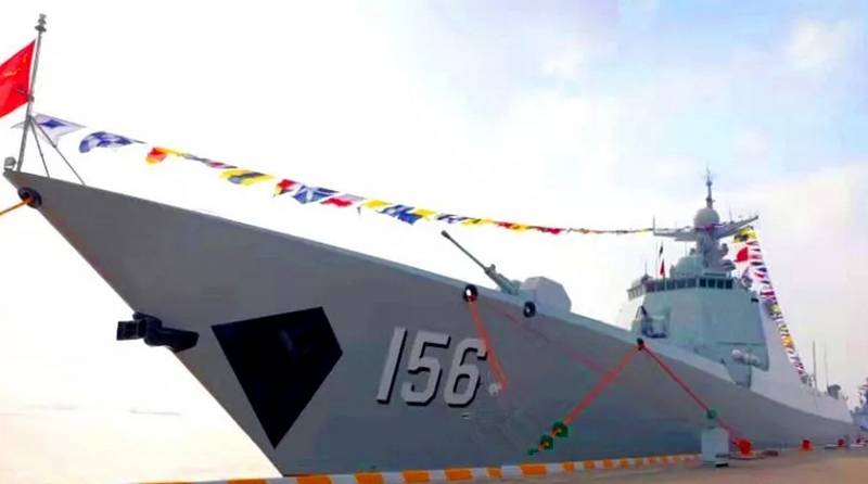 Китай демонстрирует впечатляющие темпы ввода в строй боевых кораблей