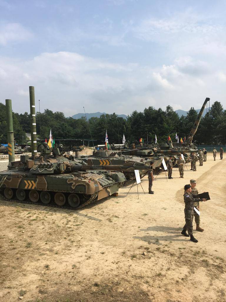 Российская бронетехника в южнокорейской армии