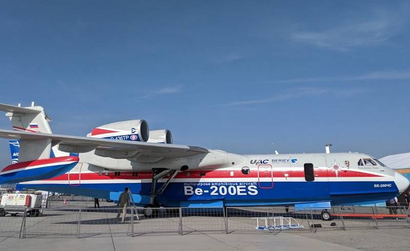 Турция не исключает возможности покупки российских самолётов-амфибий Бе-200