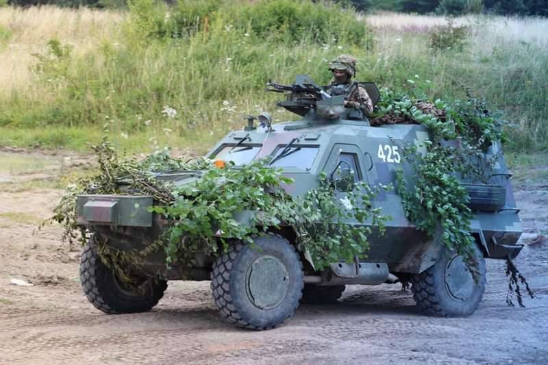 Украинская бронемашина «Дозор-Б» принята на вооружение ВСУ