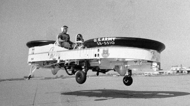 Летающий джип для американской армии. Piasecki VZ-8 Airgeep