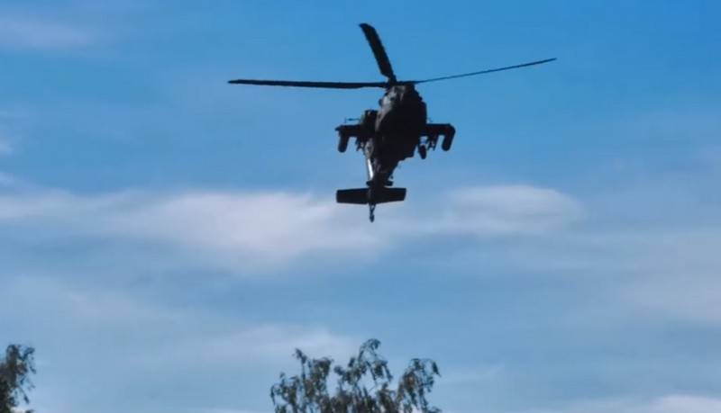 США перебросили в Литву девять боевых вертолётов