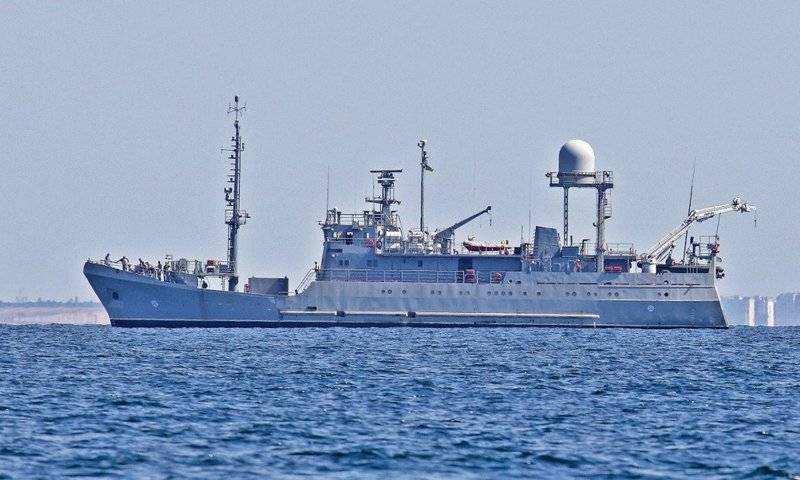 Новейший корабль-разведчик «Лагуна» ВМС Украины вышел на госиспытания