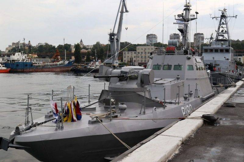 ВМС Украины пополнились малым артиллерийским катером проекта 58155 «Костополь»