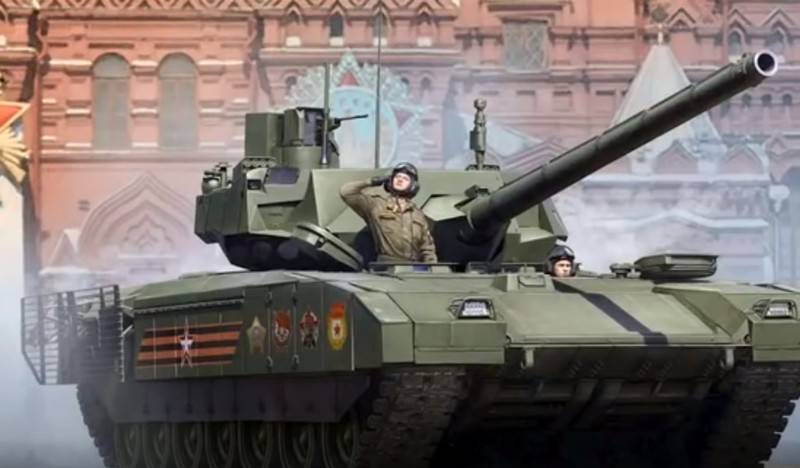 «Уралвагонзавод» рассекретил габариты танка Т-14 «Армата»