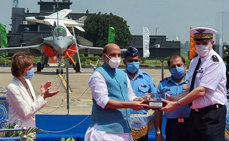 Индия официально ввела истребители Dassault Rafale в состав ВВС страны