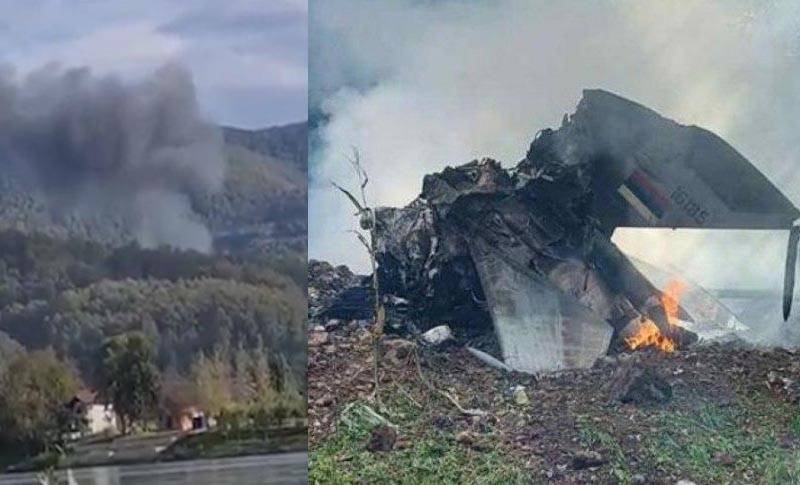 Истребитель МиГ-21 упал на западе Сербии: известна судьба пилота