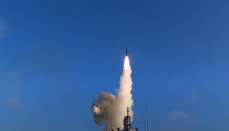 Фрегат «Адмирал Касатонов» провёл пуск крылатой ракеты «Калибр» из акватории Белого моря