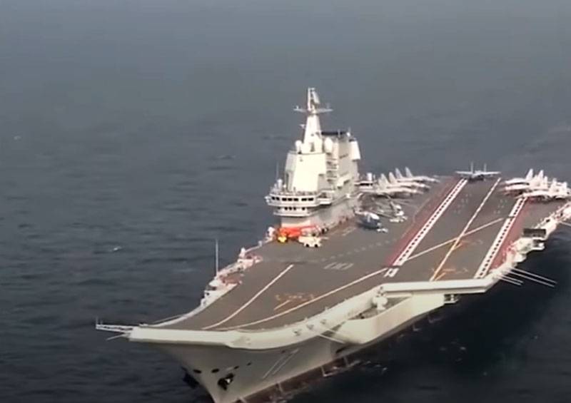 АУГ во главе с авианосцем «Шаньдун» вышла на учения: ВМС Китая до 7 января закроют часть акватории Южно-Китайского моря