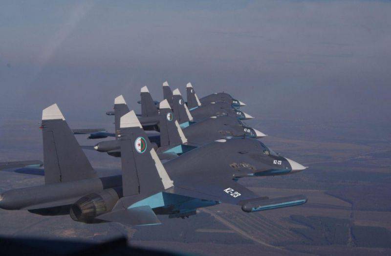 Scramble: Алжир закупает российские фронтовые бомбардировщики Су-34