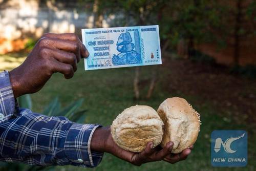 зимбабве деньги хлеб