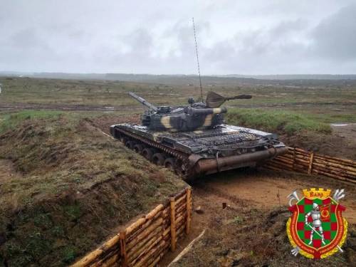 танк танковый окоп