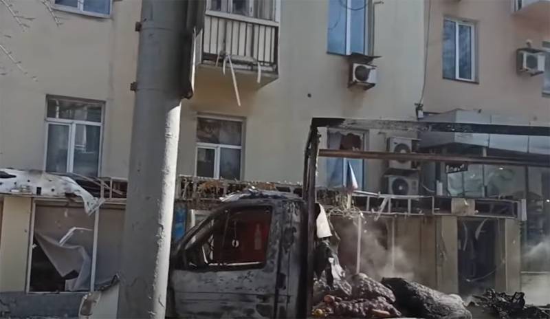 Удар ракетой «Точка У» был нанесён украинскими силовиками после призывов к жителям Донецка собираться в центре города