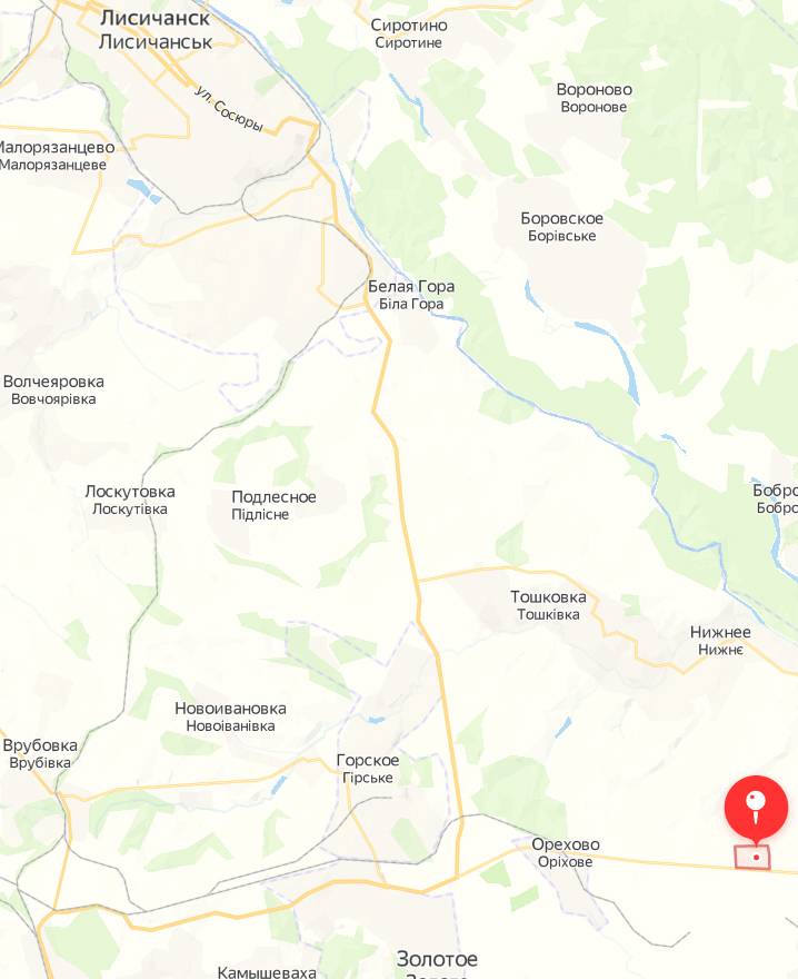 Американские наёмники попали под удар к югу от Лисичанска
